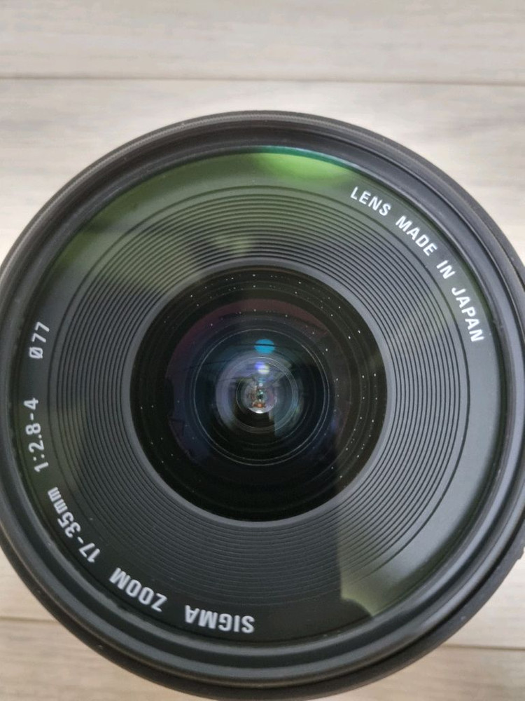 시그마 17-35mm 캐논 마운트 ef 렌즈 이미지