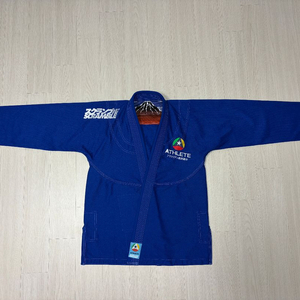 새상품 스크램블 에슬릿 퍼스트 에디션 주짓수 도복 블루 A1L 14만원 이미지