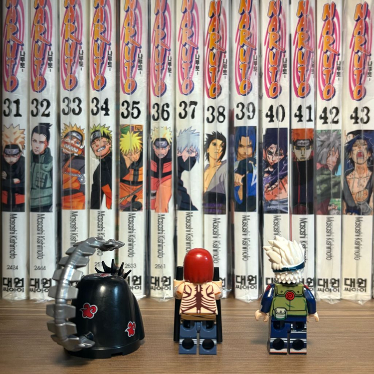 나루토 레고 피규어 카카시 나가토 사소리 히루코 이미지