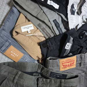 옷장정리>다양한 바지 일괄 팔아요 이미지