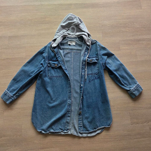 르샵. 청 데님 후드 자켓 이미지