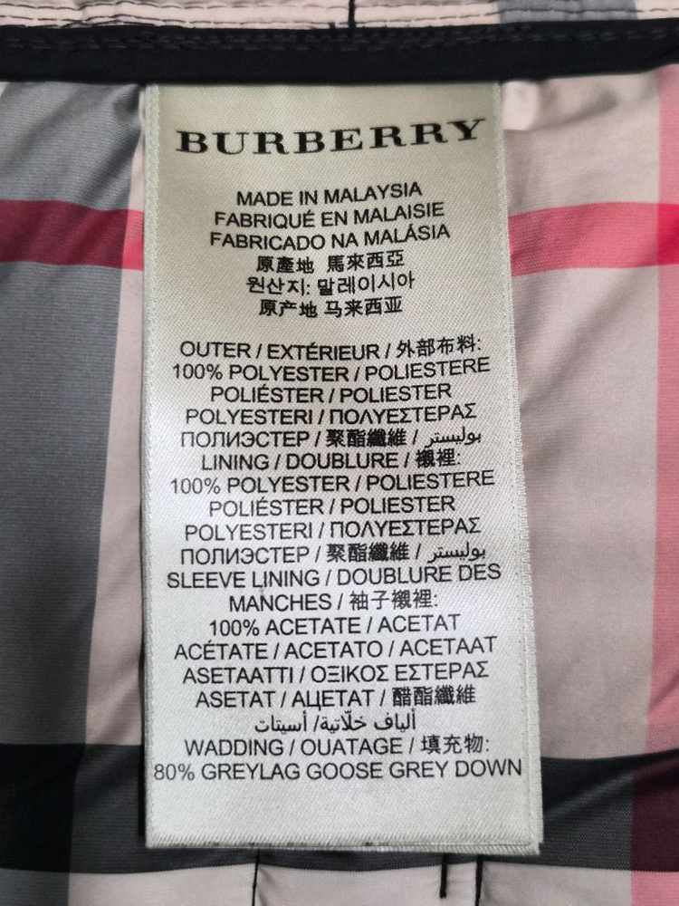 (정품) 버버리 브릿 롱패딩 S (애쉬윅 명품 여자 자켓 점퍼) 이미지
