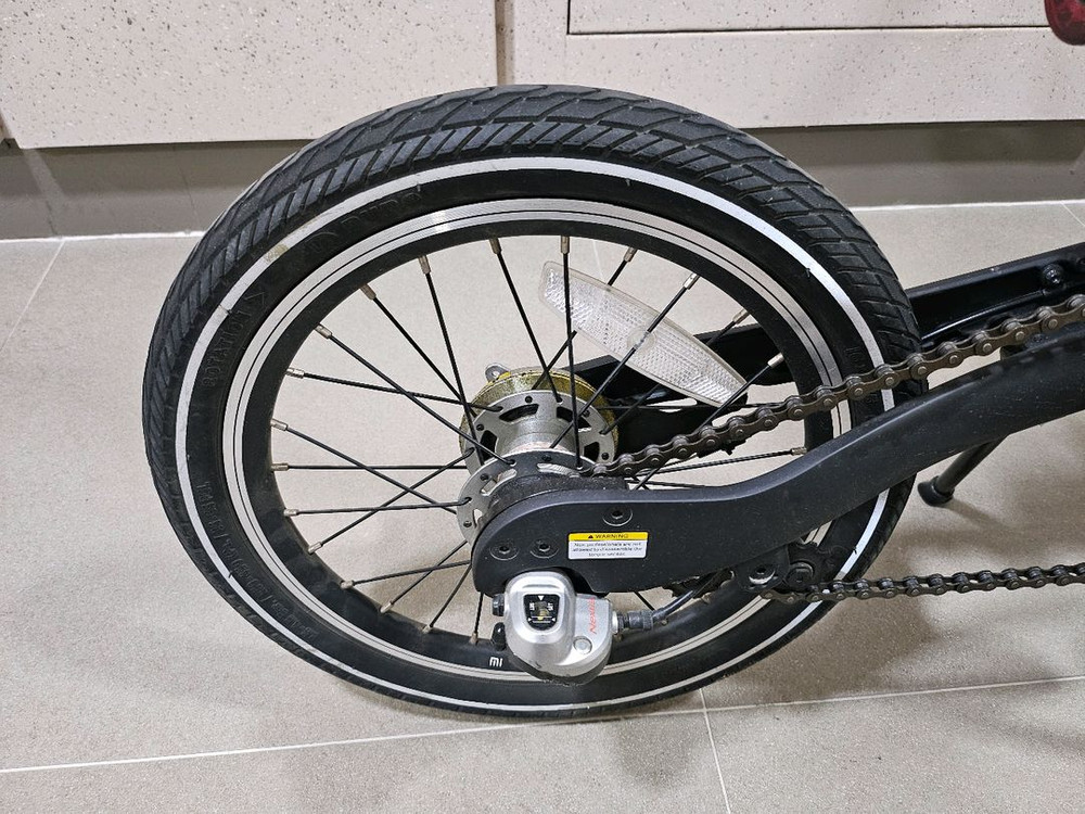 샤오미 치사이클 접이식 자전거 이미지