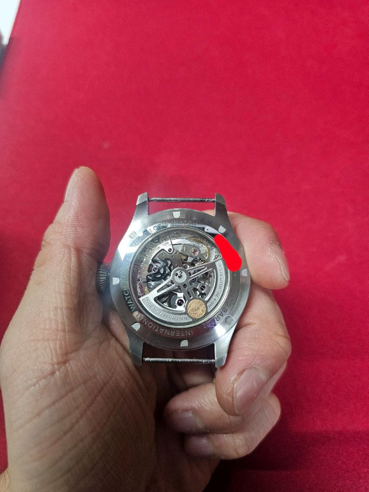 iwc 빅파일럿 43 검판 스트랩풀셋 팝니다 이미지