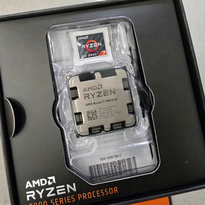 AMD 라이젠7 7800X3D CPU 대원 정품 팝니다. 이미지