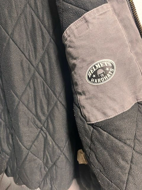 made in usa 칼하트 후드자켓 j140gvl xl helmet패치 이미지