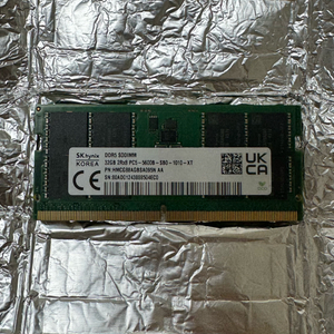 SK HYNIX DDR5 노트북 램 팝니다 (32GB *3) 이미지