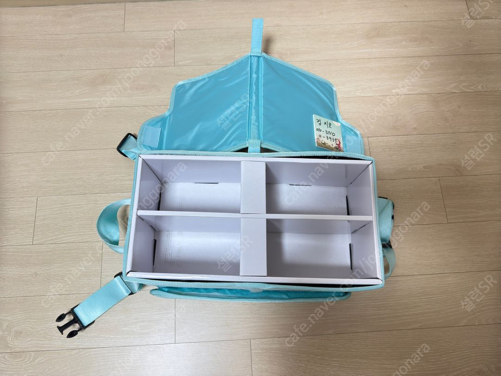 코델리아 카시트 발받침대 카시트 발판 민트 팝니다. 이미지