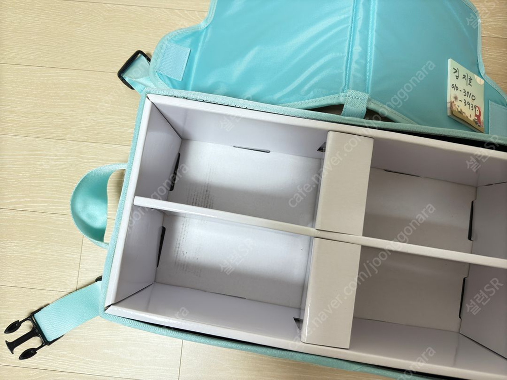 코델리아 카시트 발받침대 카시트 발판 민트 팝니다. 이미지