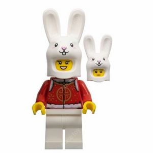 레고 정품 새제품 80111 홀리데이 토끼 알바 이미지