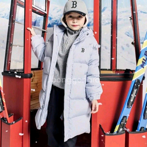 쿨거래시 11만9천택포! 당일발송! 새제품 MLB 키즈 구스 롱패딩 남아여아 공용 이미지