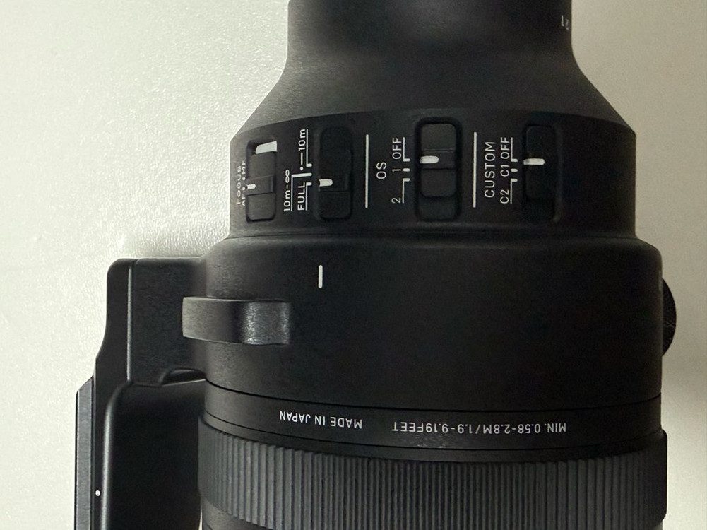 시그마 FE150-600스포츠 소니 렌즈 이미지