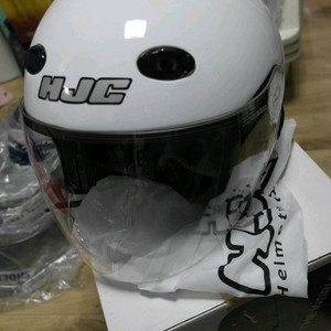 [미사용] 홍진 CL-33 XL -흰색 유광- 이미지