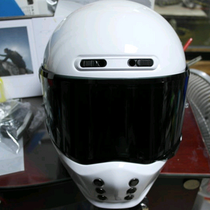 [신형] 홍진 V10 사이즈 L -흰색 유광- 이미지