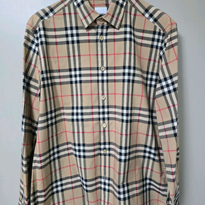 체크 코튼 셔츠 이미지