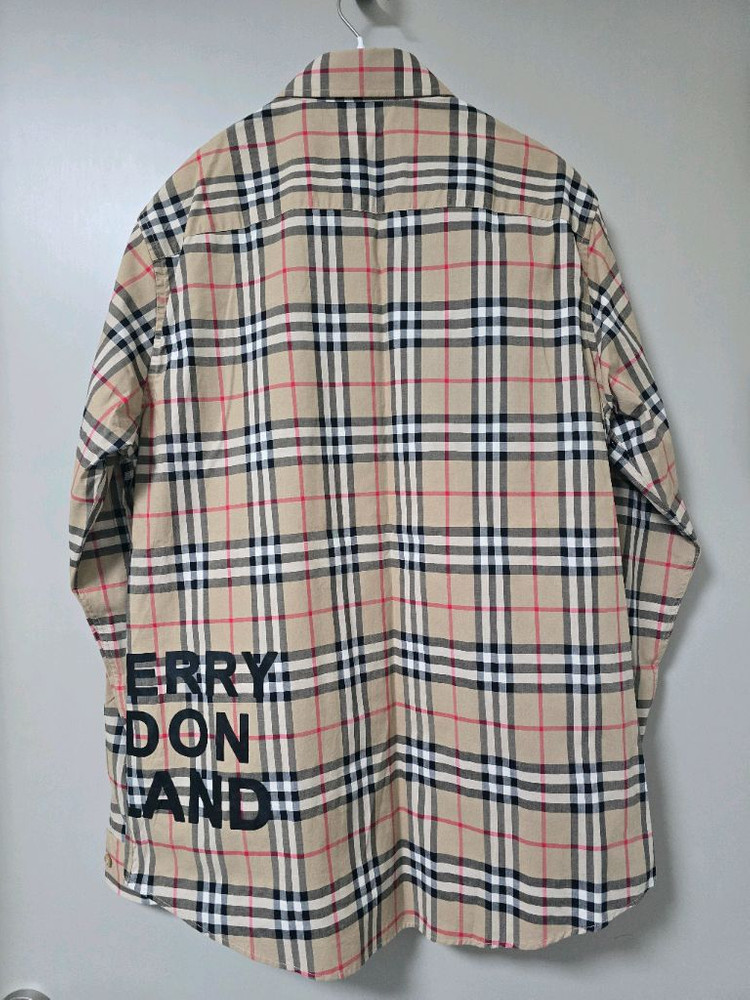 체크 포플린 셔츠 이미지