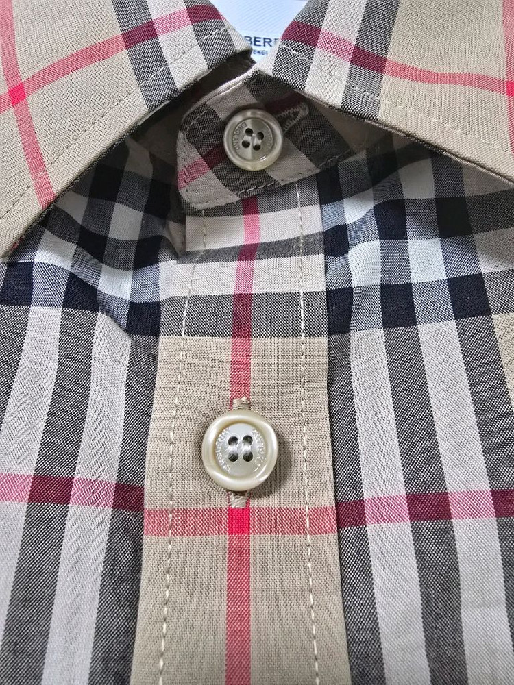 체크 포플린 셔츠 이미지