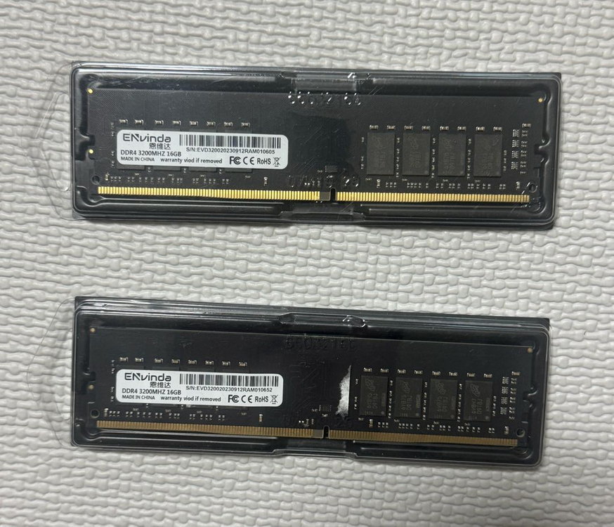 램 DDR4 3200MHZ 32GB (16GB x 2EA) 이미지