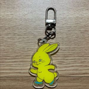 뉴진스 토끼 키링 옐로우 (개봉) 이미지