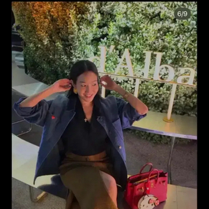 새상품 매니모어몽 mmm 워크 데님 자켓 이미지