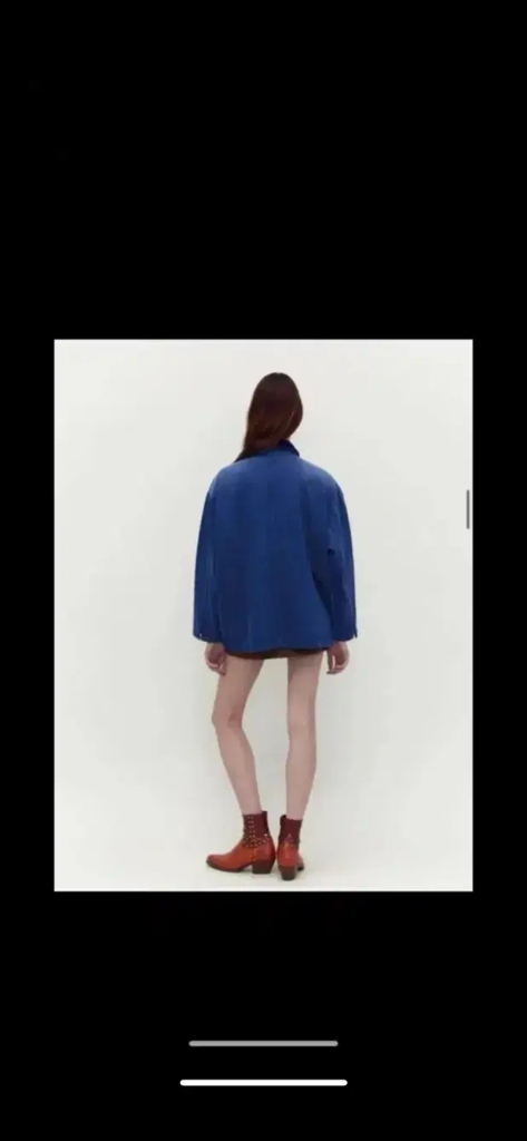 새상품 매니모어몽 mmm 워크 데님 자켓 이미지