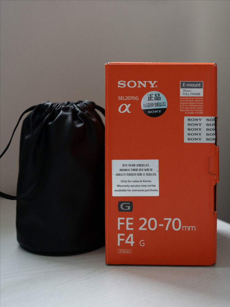 SONY FE 20-70mm F4 G 렌즈 SEL2070G 이미지