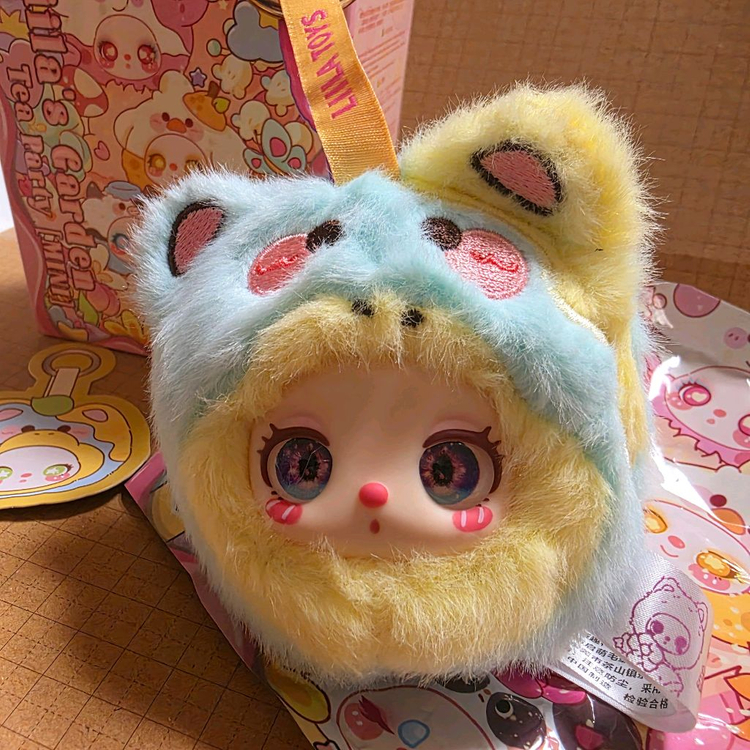 베이비쓰리 릴라의 정원 키링 예쁜 눈 포니 인형 새상품 이미지