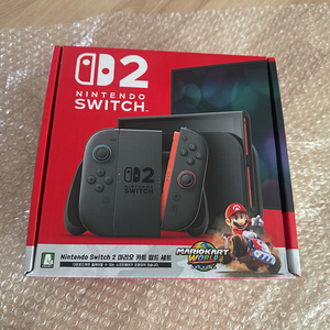 닌텐도 스위치2 마리오카트 월드 에디션 미개봉 이미지
