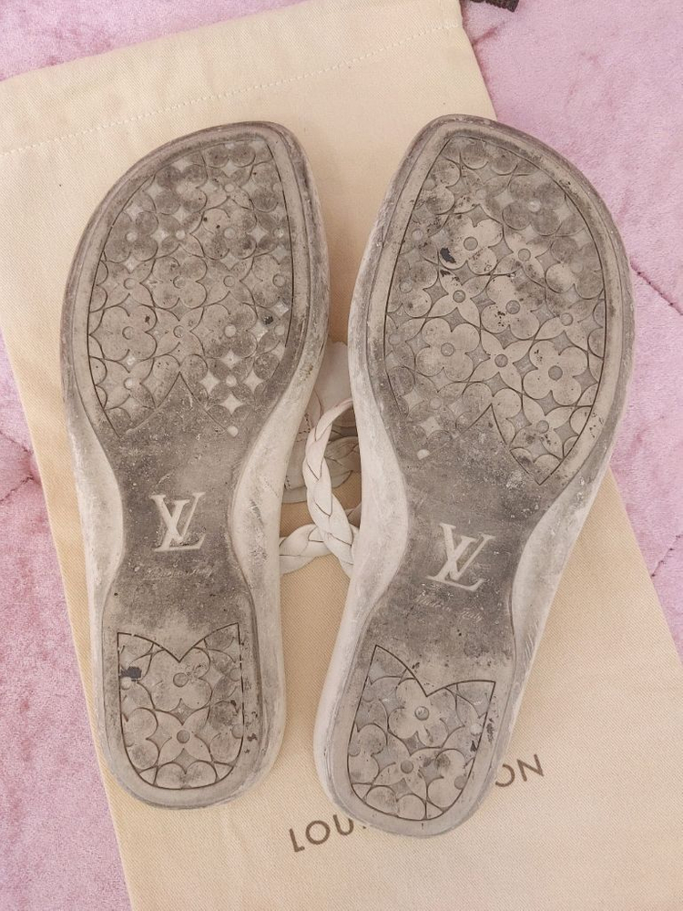 정품- 루이비통 다미에 슬리퍼 이미지