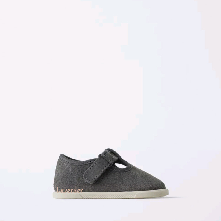 자라 베이비 아기신발 스웨이드 메리제인 25사이즈/베어풋 가죽슈즈 이미지