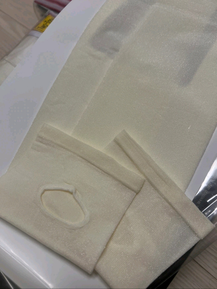 아그네스 고리형 팬티스타킹 아이보리색 이미지