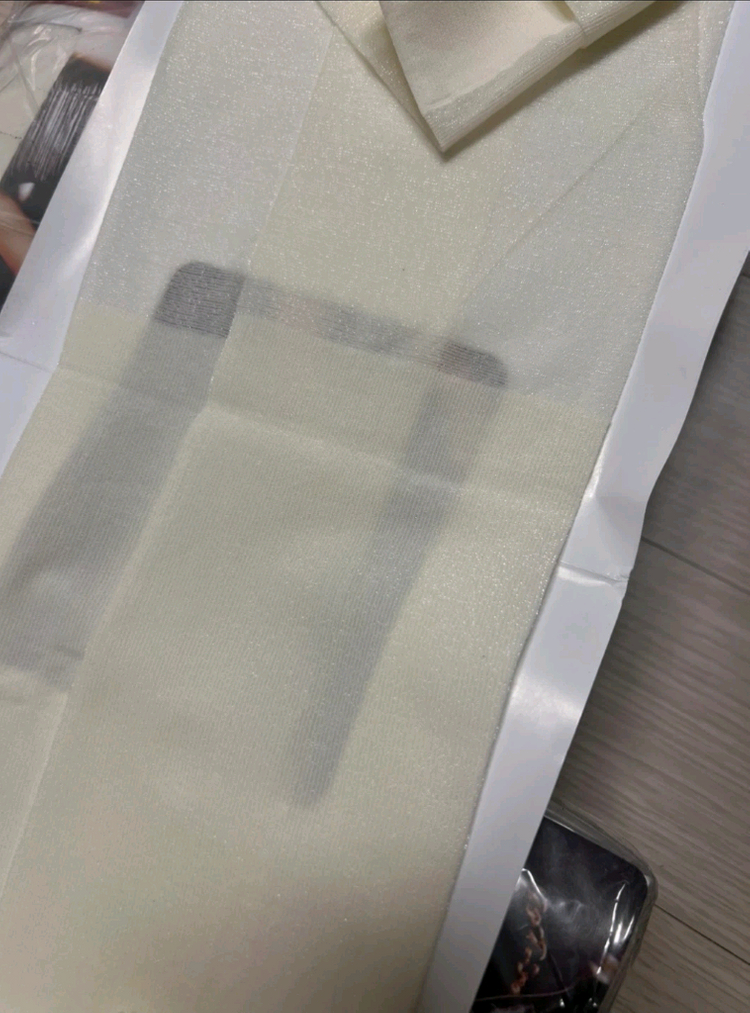 아그네스 고리형 팬티스타킹 아이보리색 이미지