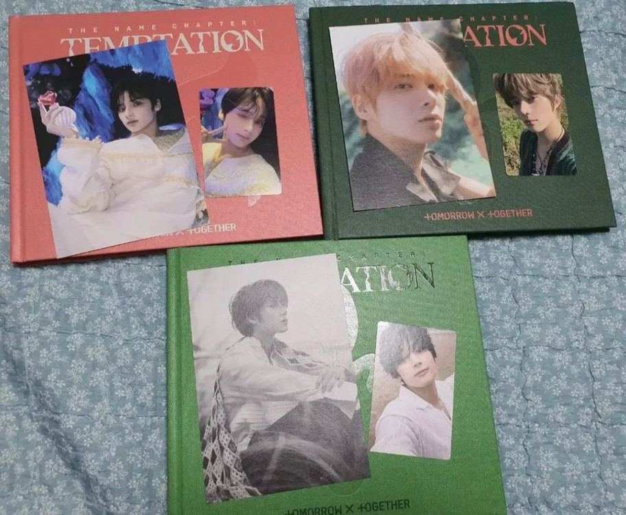 투바투 템테이션 앨범 풀세트 일괄 판매 (위버스특전, 포카 포함) 이미지