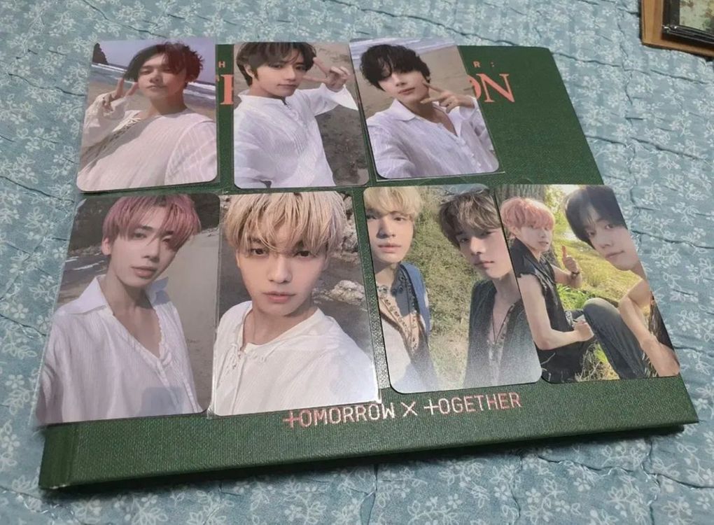 투바투 템테이션 앨범 풀세트 일괄 판매 (위버스특전, 포카 포함) 이미지