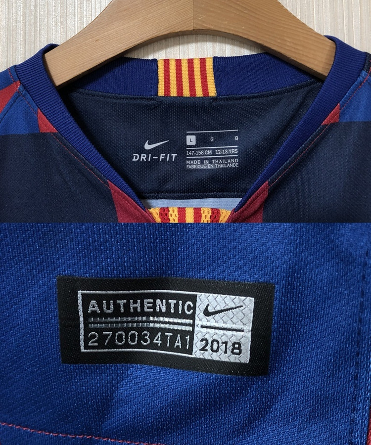 나이키 18-19 FC바르셀로나 홈유니폼/져지 유스L(12-13Y) 이미지