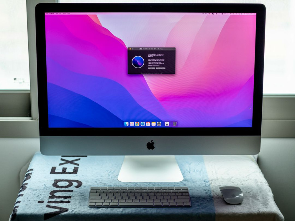 애플 아이맥 i7 27인치 2015 Late 이미지