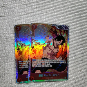 원피스 카드 에이스 SR