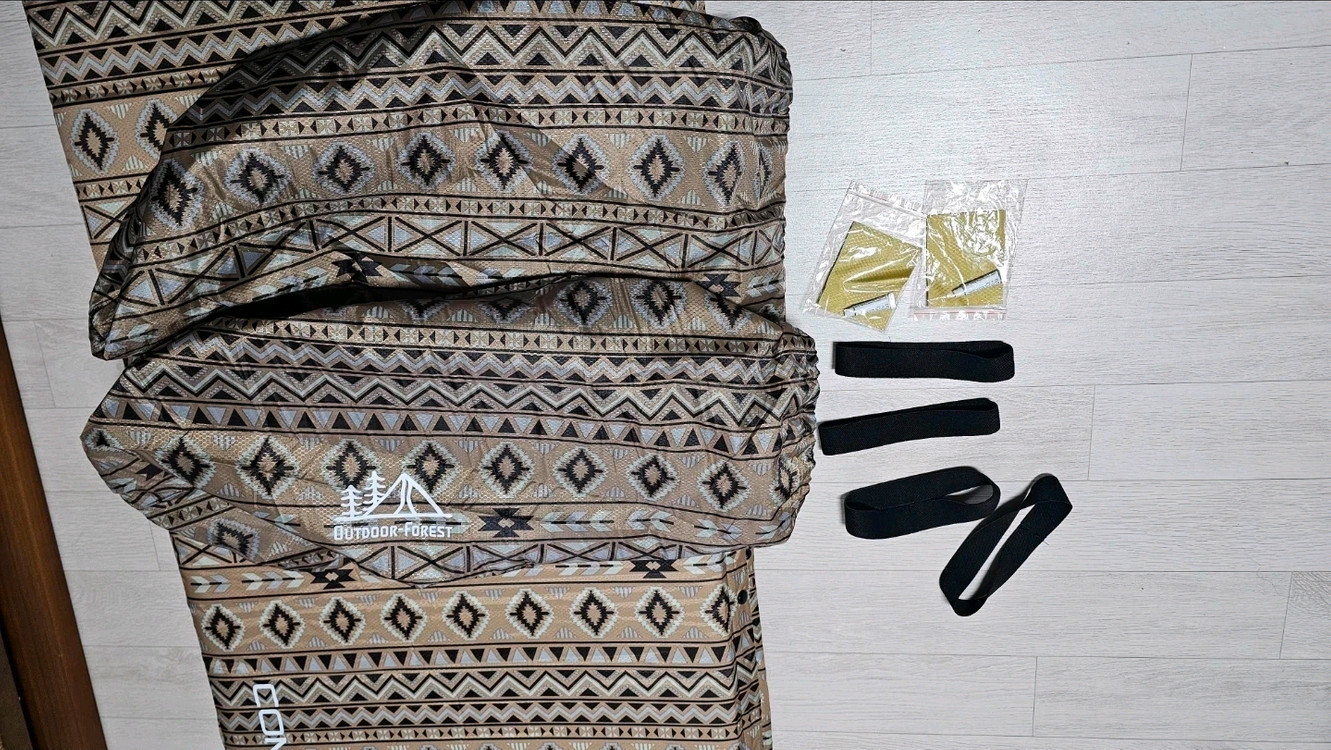 아웃도어 포레스트 자충매트 싱글2개 이미지