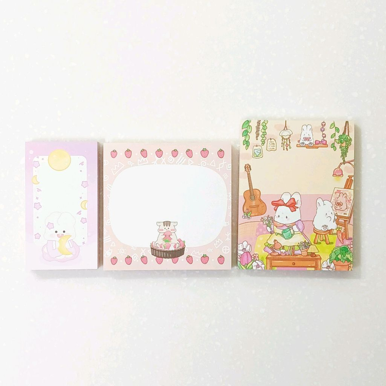 다꾸 귀여운 떡메모지 떡메 1권 100장 개별 또는 세트 포용 정리 처분_0194 이미지