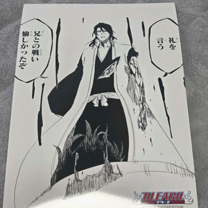 블리치 쿠치키 뱌쿠야 점프샵 브로마이드 이미지