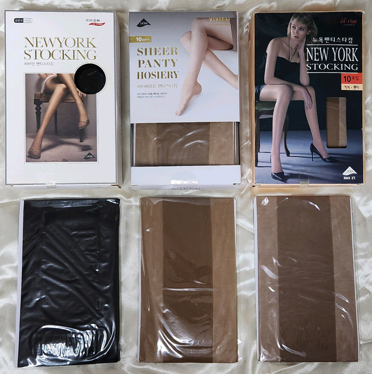 비비안 / 뉴욕 팬티스타킹 (커피 블랙 9족씩) 이미지