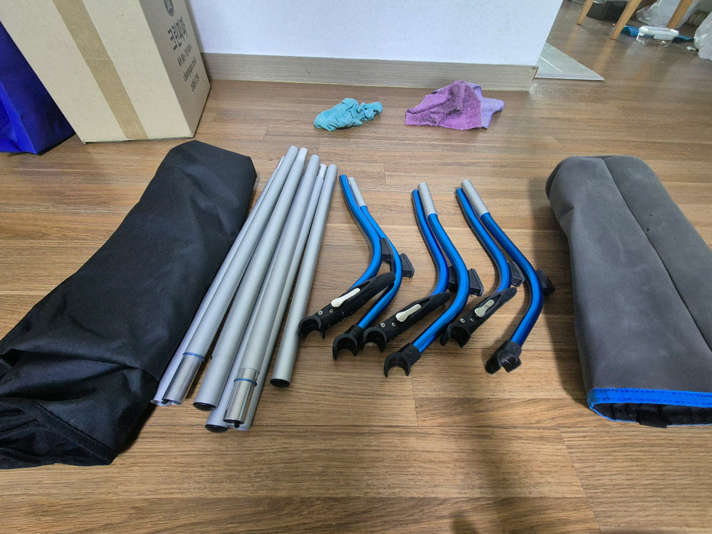 헬리녹스 야전침대 - 레그없는모델 이미지