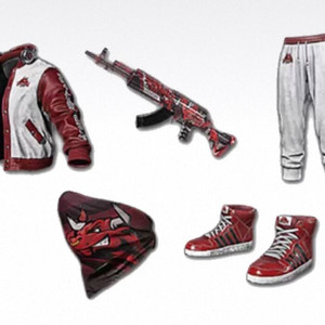 배그 뉴해피 세트 스킨 이미지