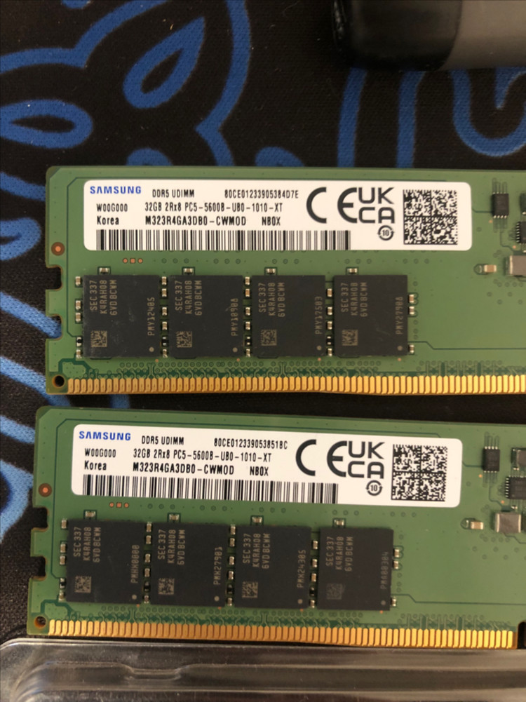 삼성 ddr5 5600 32gb 램 2장 64gb 이미지