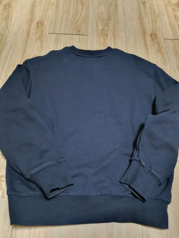 질스튜어트뉴욕 오버핏 네이비 맨투맨 M(100) 이미지