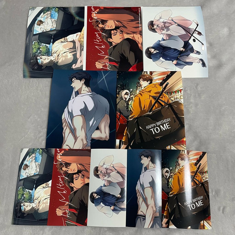 해빙곡선 프박 프린팅박스 bl 비엘 웹툰 이미지