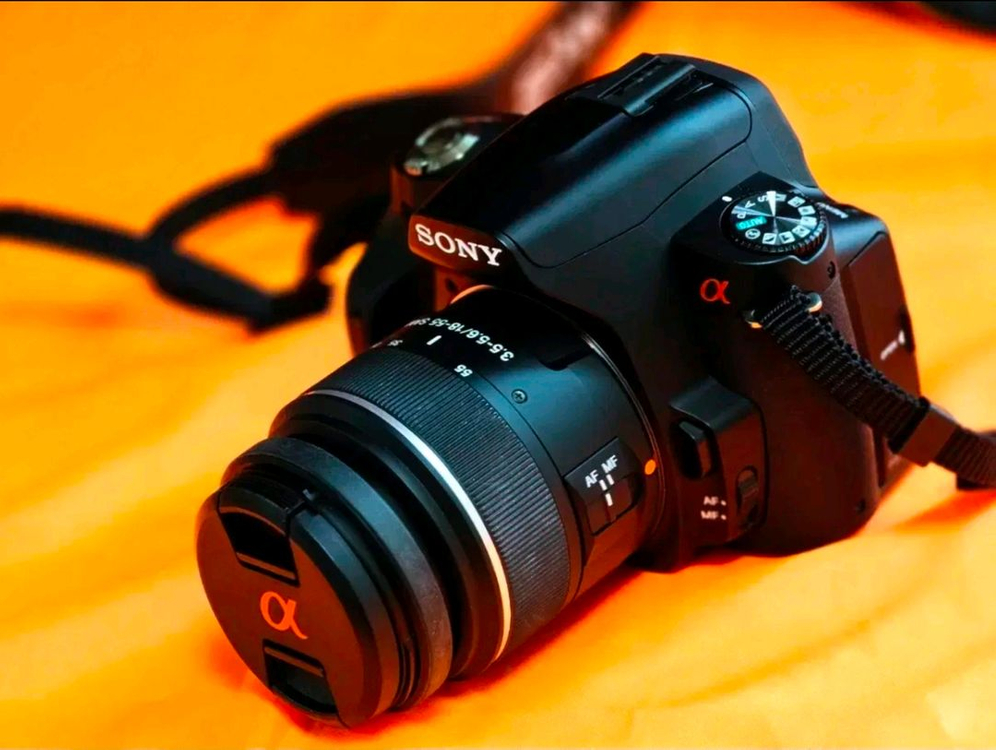 소니 Alpha a230 DSLR 카메라 풀세트 이미지