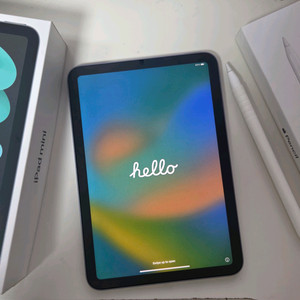 아이패드 미니6 + 애플펜슬 2세대 이미지