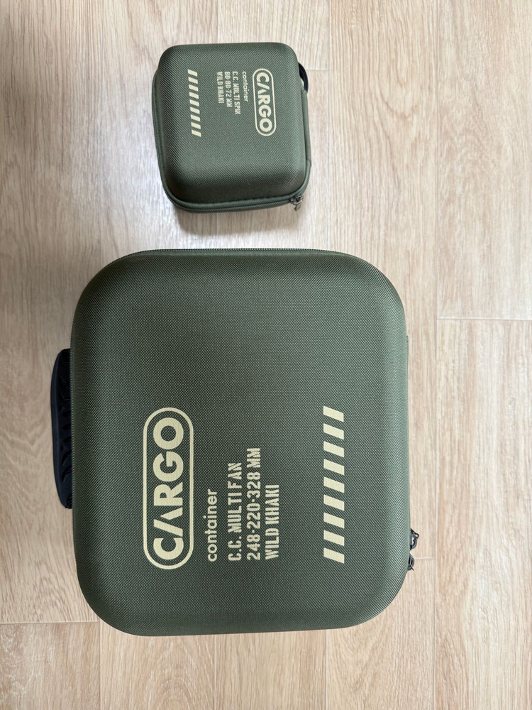 카고컨테이너 휴대용 선풍기 무선 회전 이미지