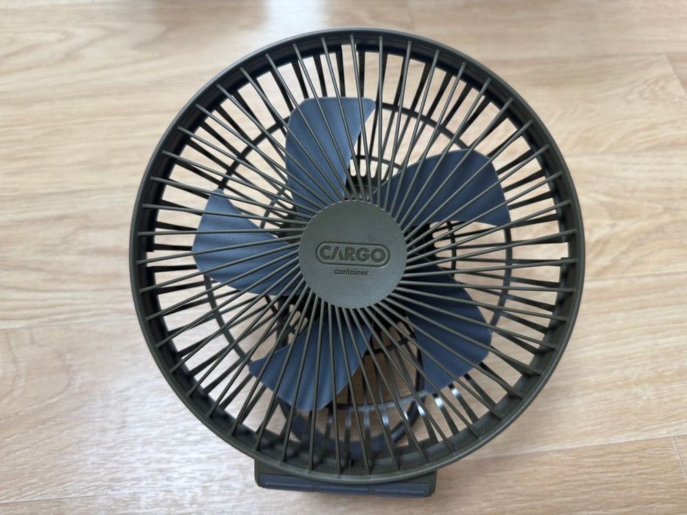 카고컨테이너 휴대용 선풍기 무선 회전 이미지